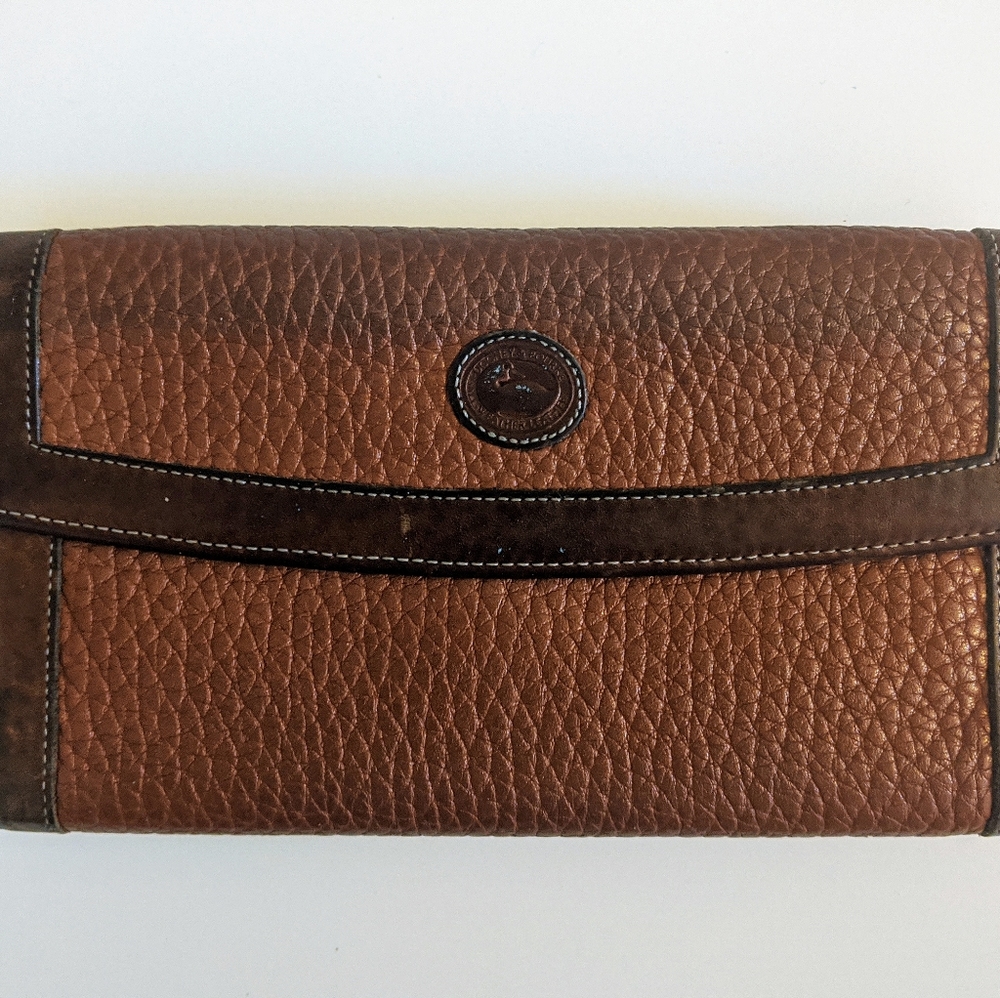 Vintage Dooney & Bourke Leather Wallet